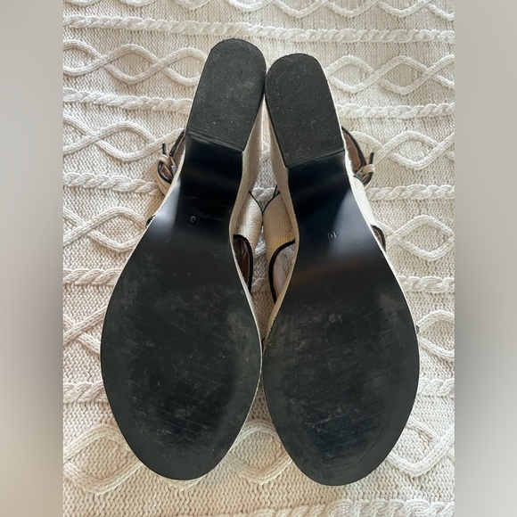 Limelight Women's Cream Platform Sandals Size 10 - Picture 8 of 15